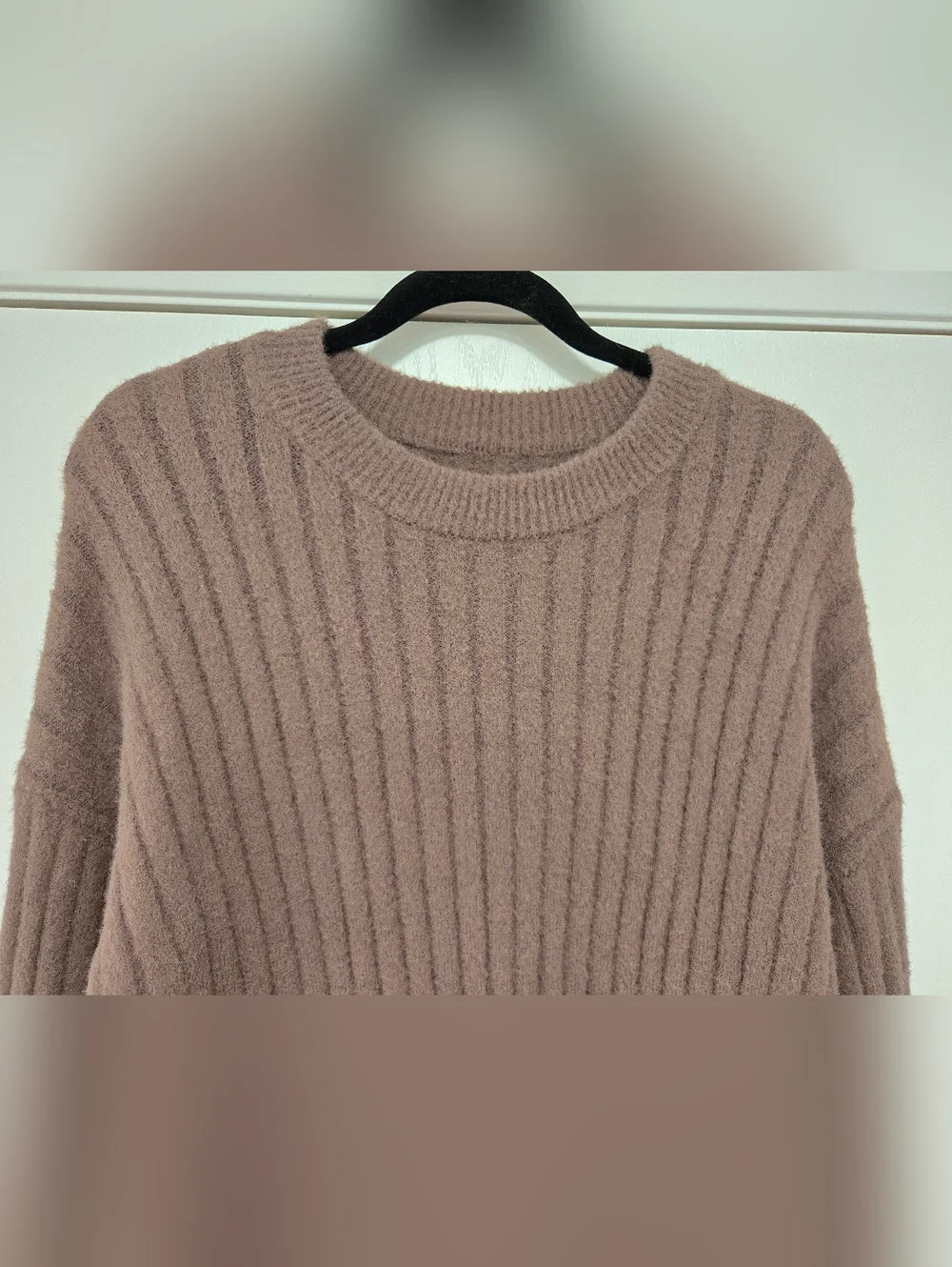 Aerie Buttercream Crew Oversized Sweater - Picture 3 of 8